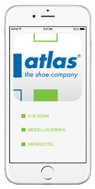 Atlas App Scan Your Feet