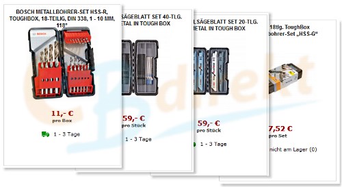 Bosch Toughbox Angebote bei CBdirekt Werkzeug Shop online