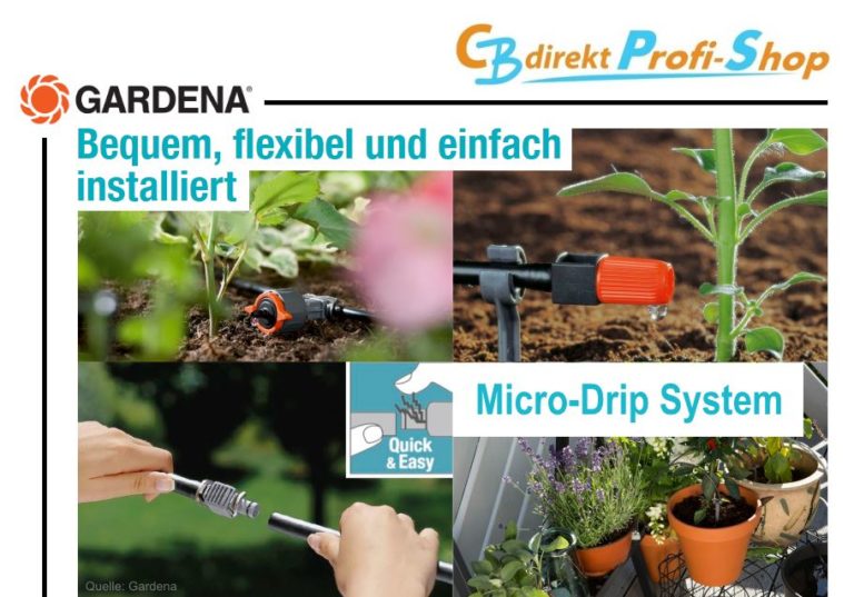 Gardena MicroDrip System bei CBdirekt CBdirekt.de BLOG