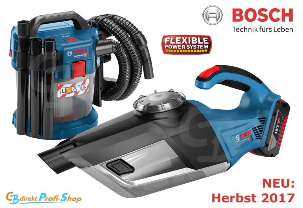 Bosch 18 Volt Neuheiten GAS 18V-10 L und GAS 18V-1 | CBdirekt.de BLOG
