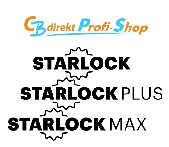 FEIN Logos STARLOCK, STARLOCK PLUS. STARLOCK MAX