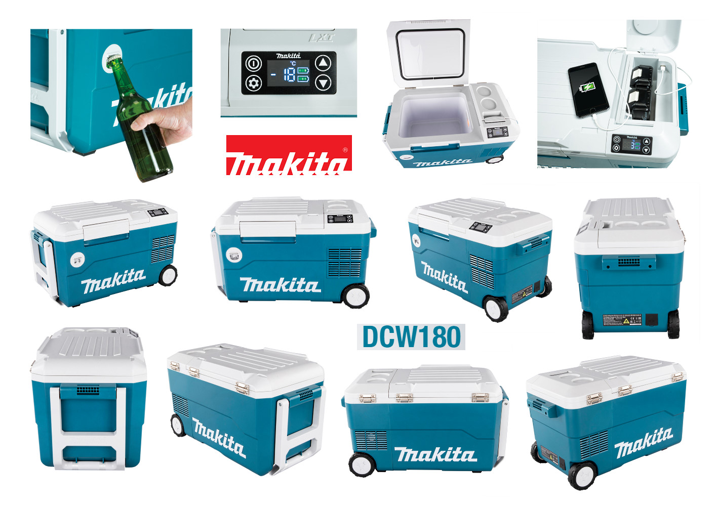 Makita Akku-Kühl- und Wärmebox DCW180
